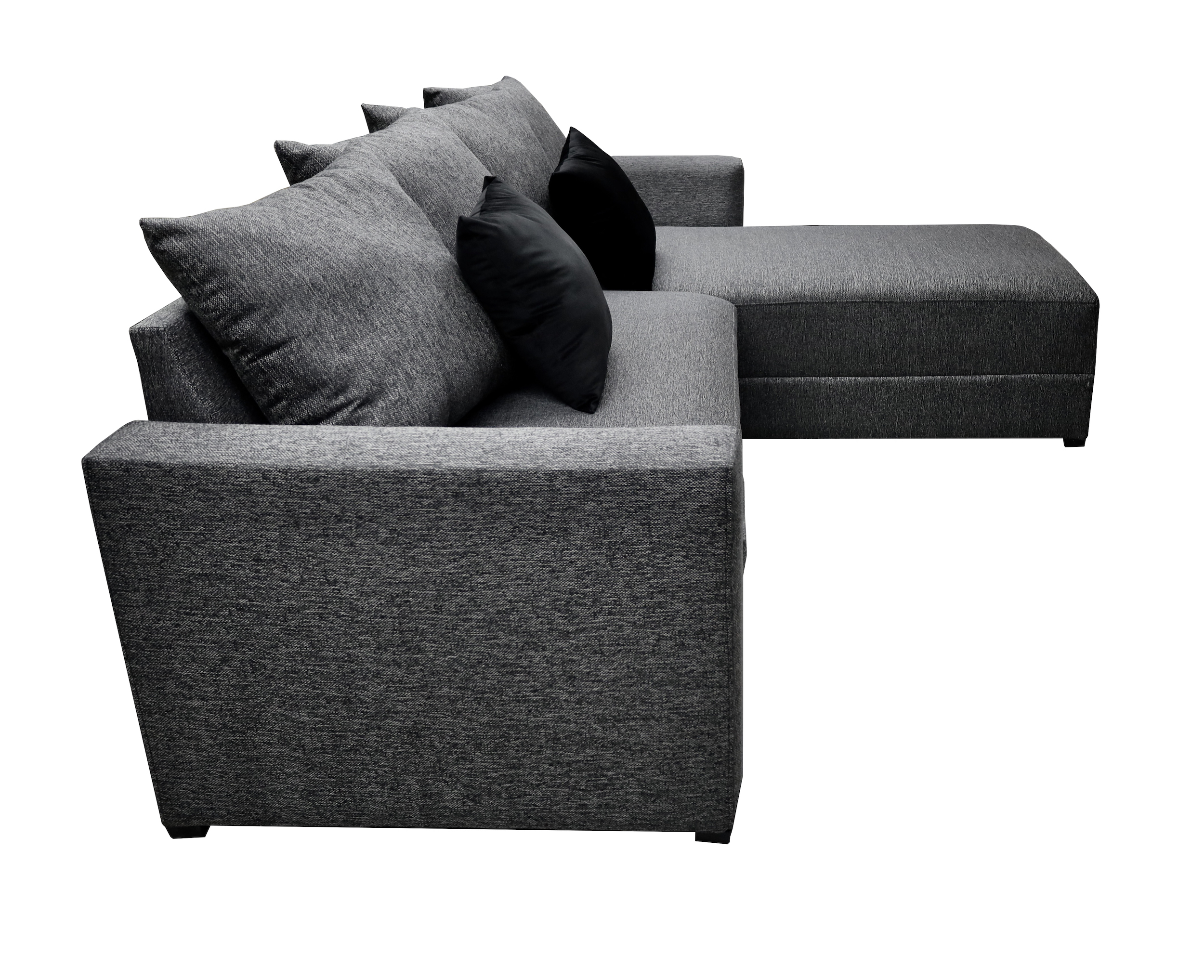 Sala esquinera Samso 240x180 cm Lino Gris Oxford El Bazar Store