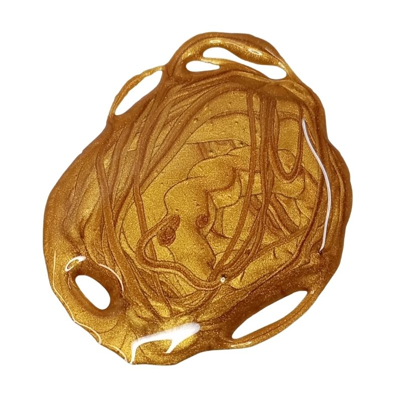 Colorante Líquido No Migrante para Jabones de Glicerina Dorado perlado 40ml 