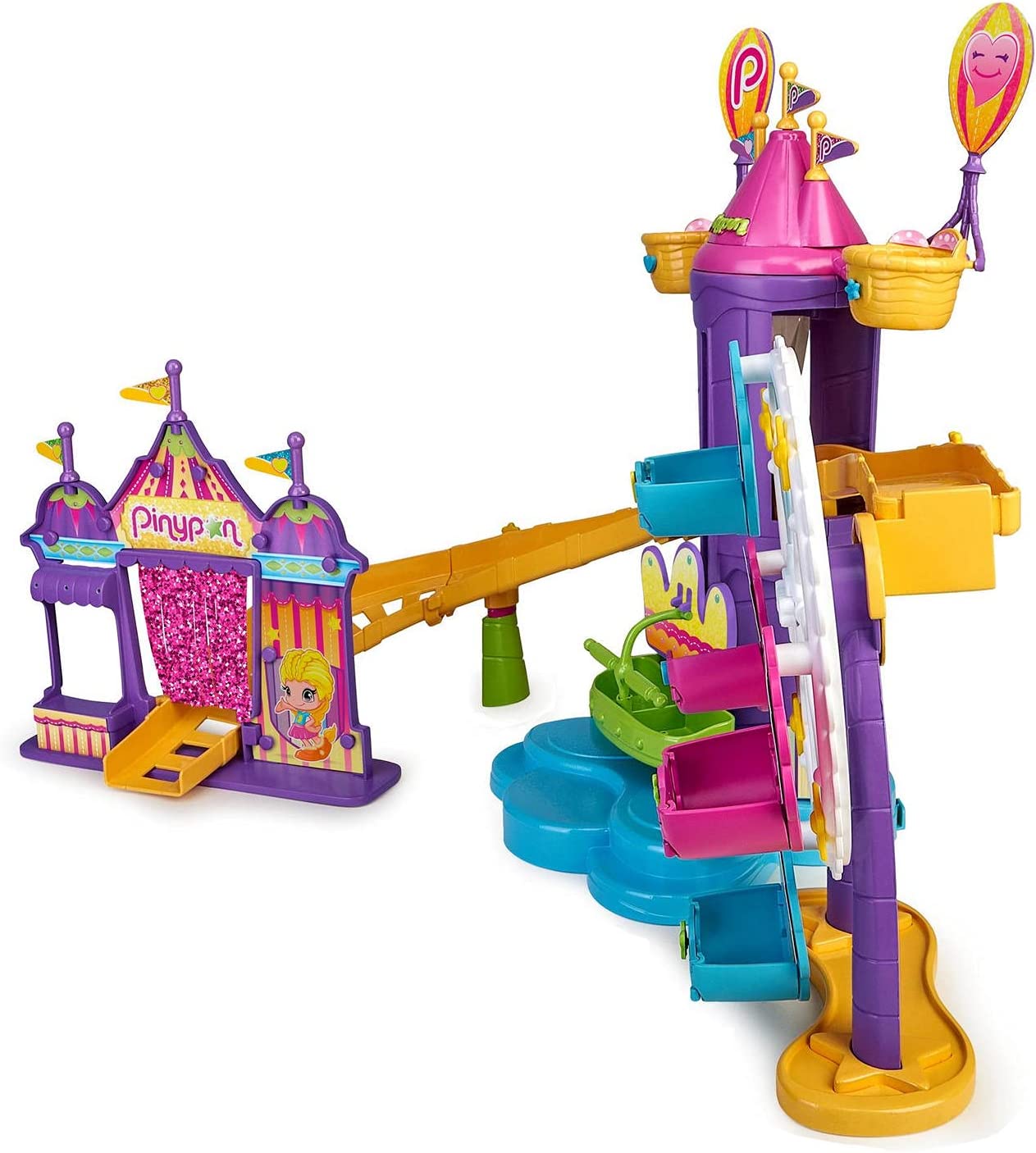 Pinypon Wow Parque Atracciones 20 Accesorios Famosa