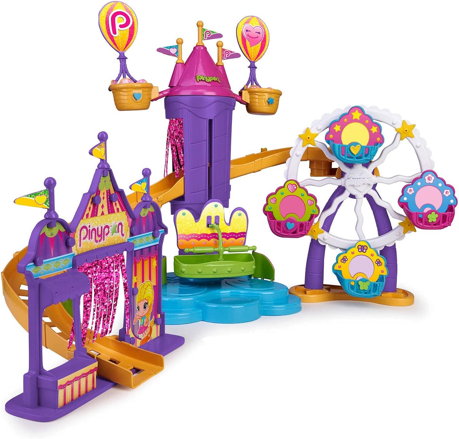 Pinypon Wow Parque Atracciones 20 Accesorios Famosa