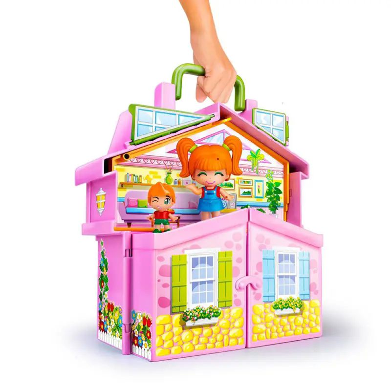 Pinypon La Casa Rosa Maletín Con +20 Accesorios