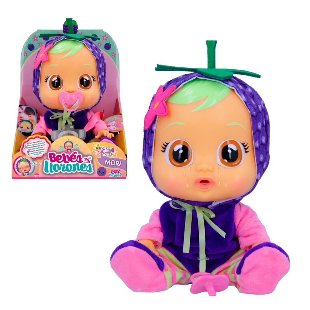  Bebés Llorones Tutti Fruti Mori Lagrimas De Verdad