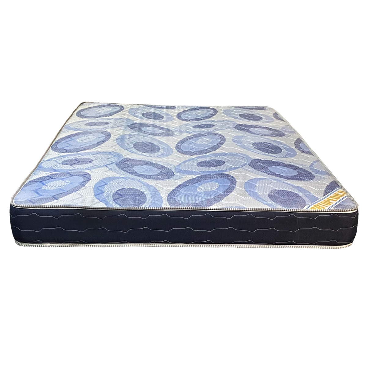 COLCHÓN HULE ESPUMA INDIVIDUAL AZUL