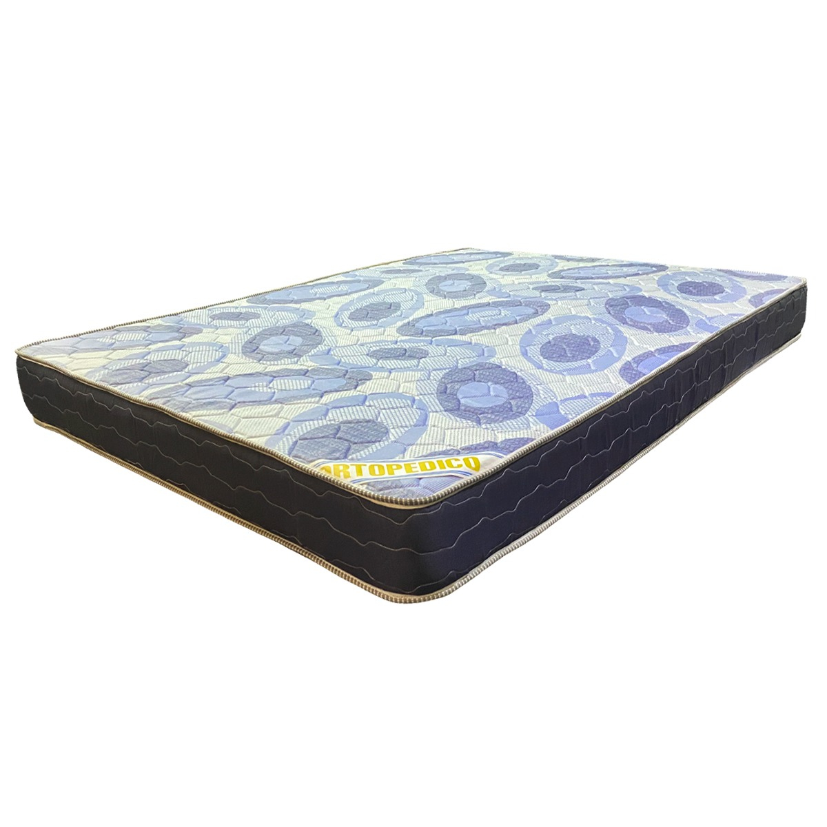 COLCHÓN HULE ESPUMA MATRIMONIAL AZUL