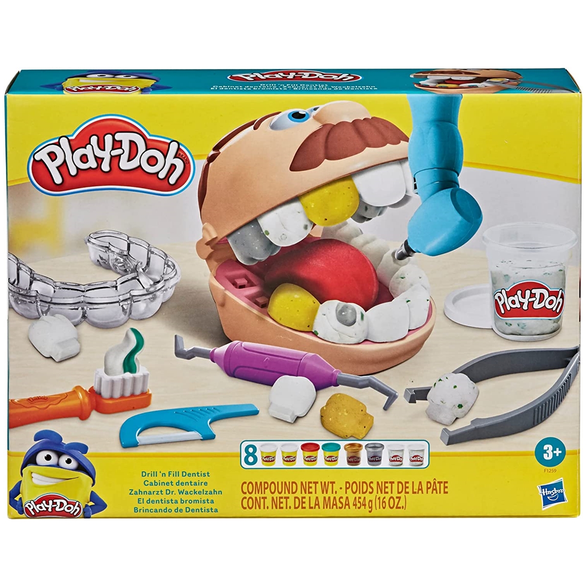 Plastilina Dentista Bromista Play-Doh F1259 Hasbro
