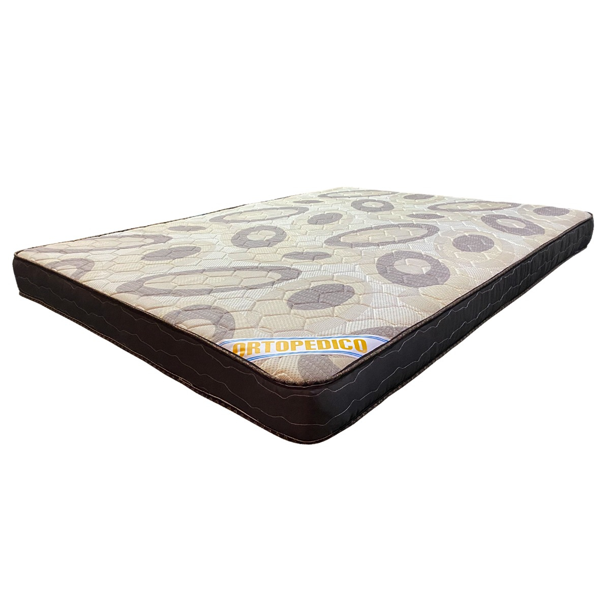 COLCHÓN HULE ESPUMA MATRIMONIAL CAFE