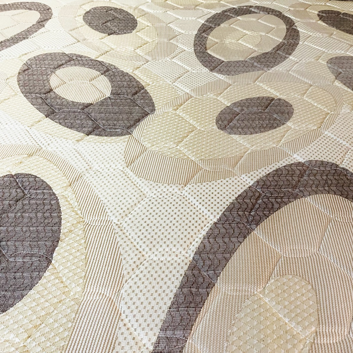 COLCHÓN HULE ESPUMA MATRIMONIAL CAFE