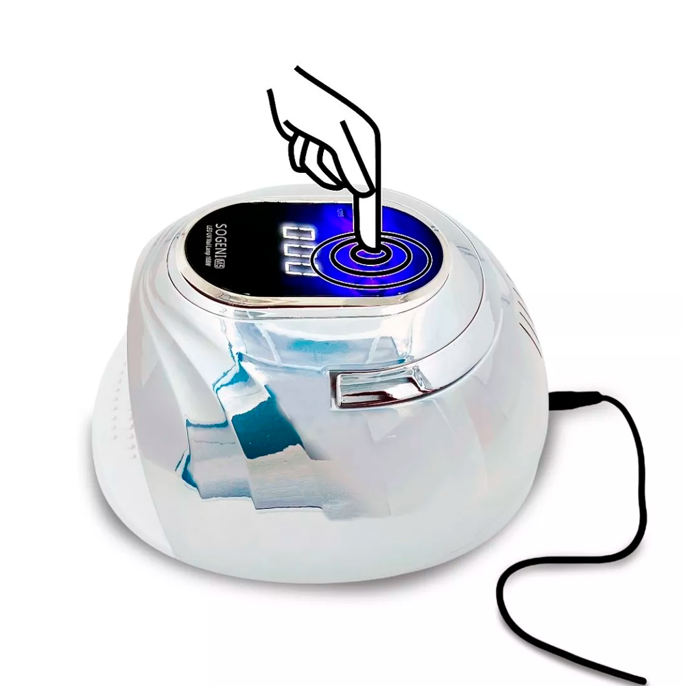 Lampara De Uñas Profesional Uv Led Gelish 168w M5 .