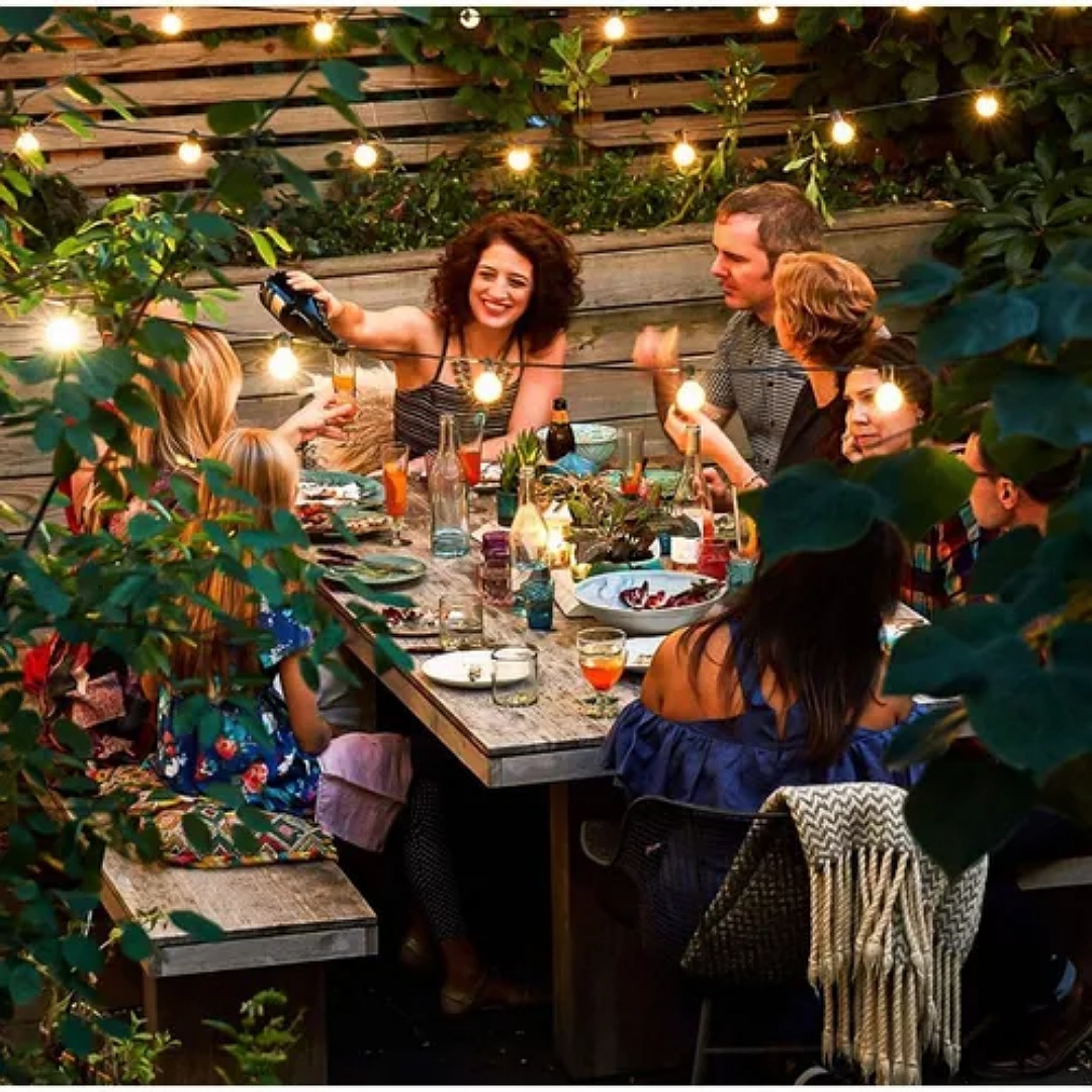 8.5m Guirnalda De Luces Led Impermeables Para Exterior