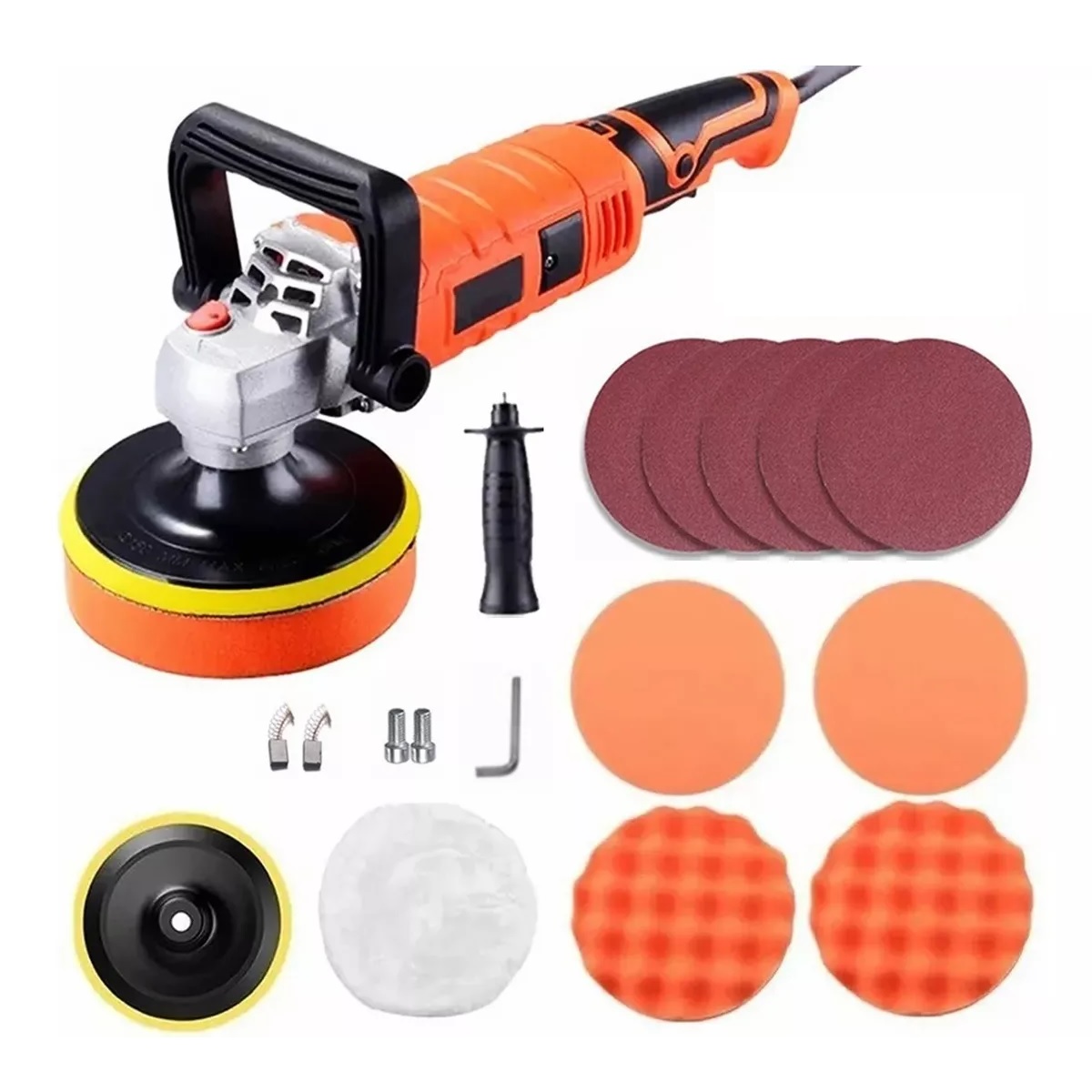 Pulidora Para Autos Pulido Lijado 1580w