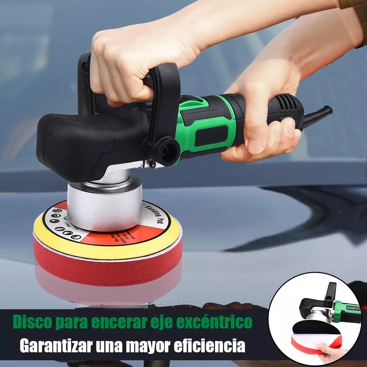 Pulidora Para Autos Pulido Lijado 1580w