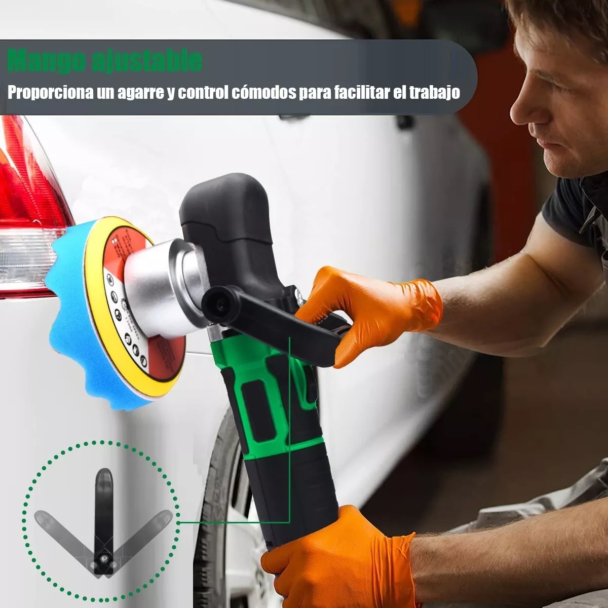 Pulidora Para Autos Pulido Lijado 1580w