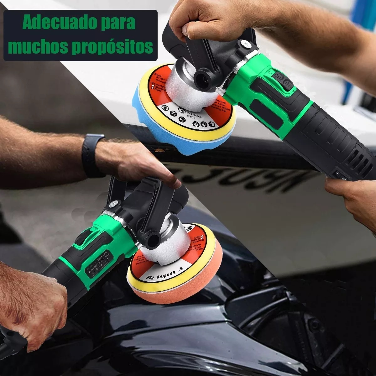 Pulidora Para Autos Pulido Lijado 1580w