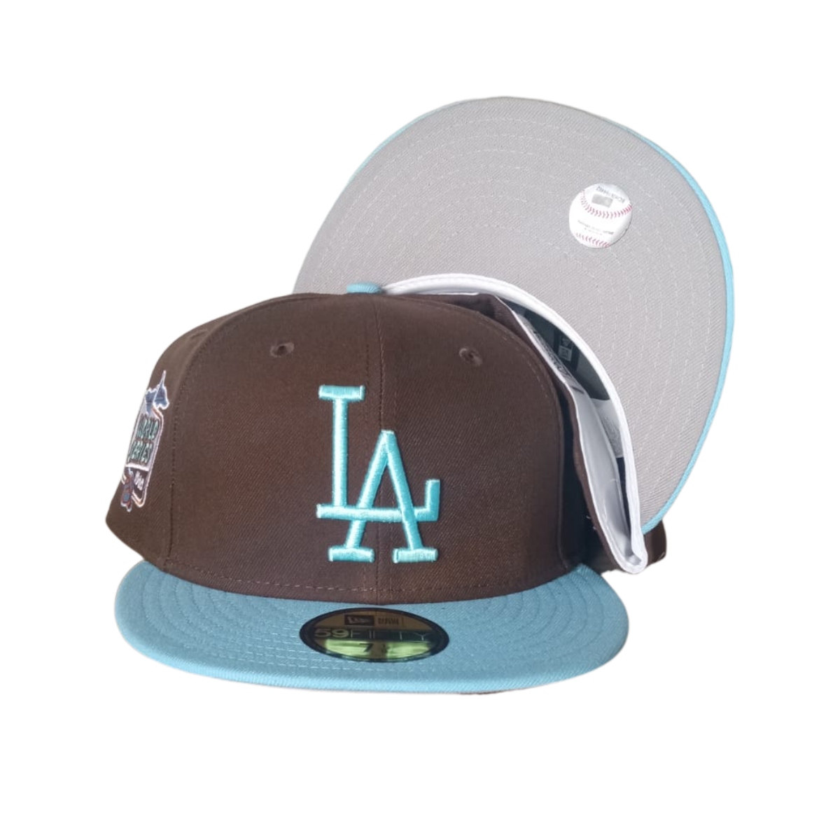Gorra New Era LA world series 7 1/8 color cafe 21519315