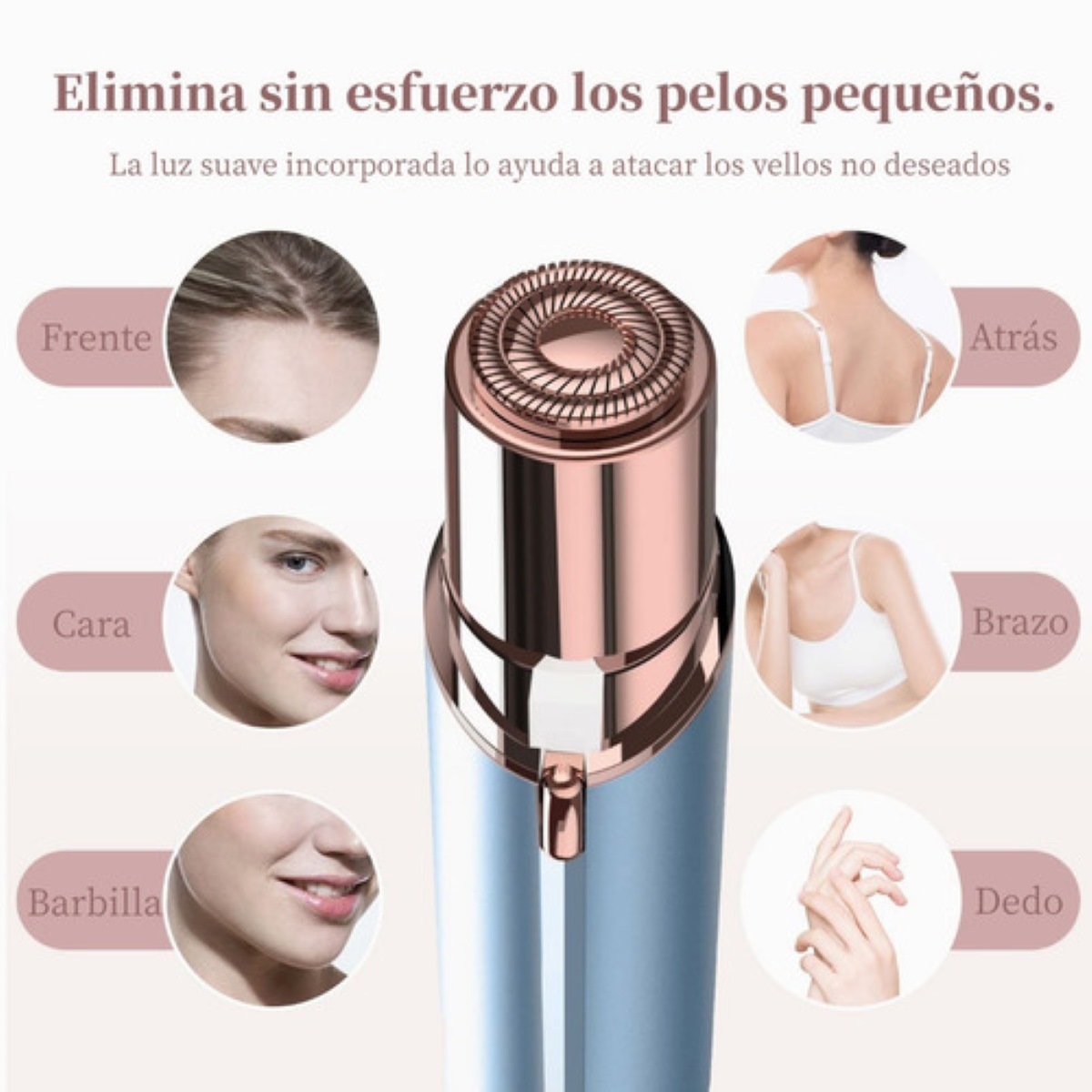 Depiladora facial online mujer