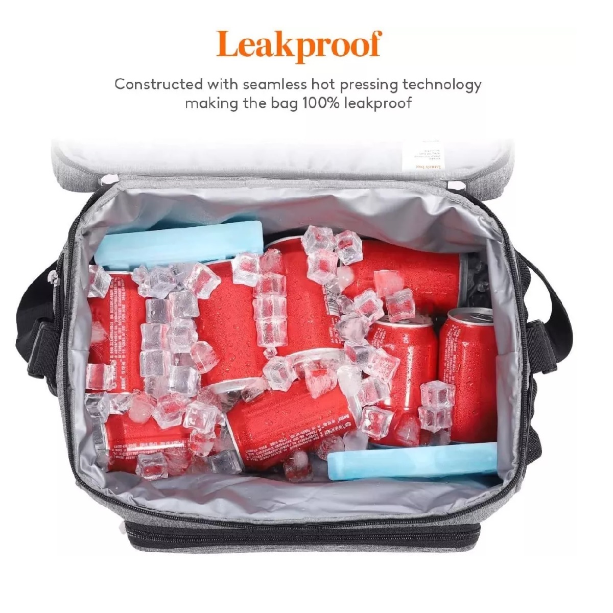 Hielera Portatil Mochila Con Interior Impermeable 36 L