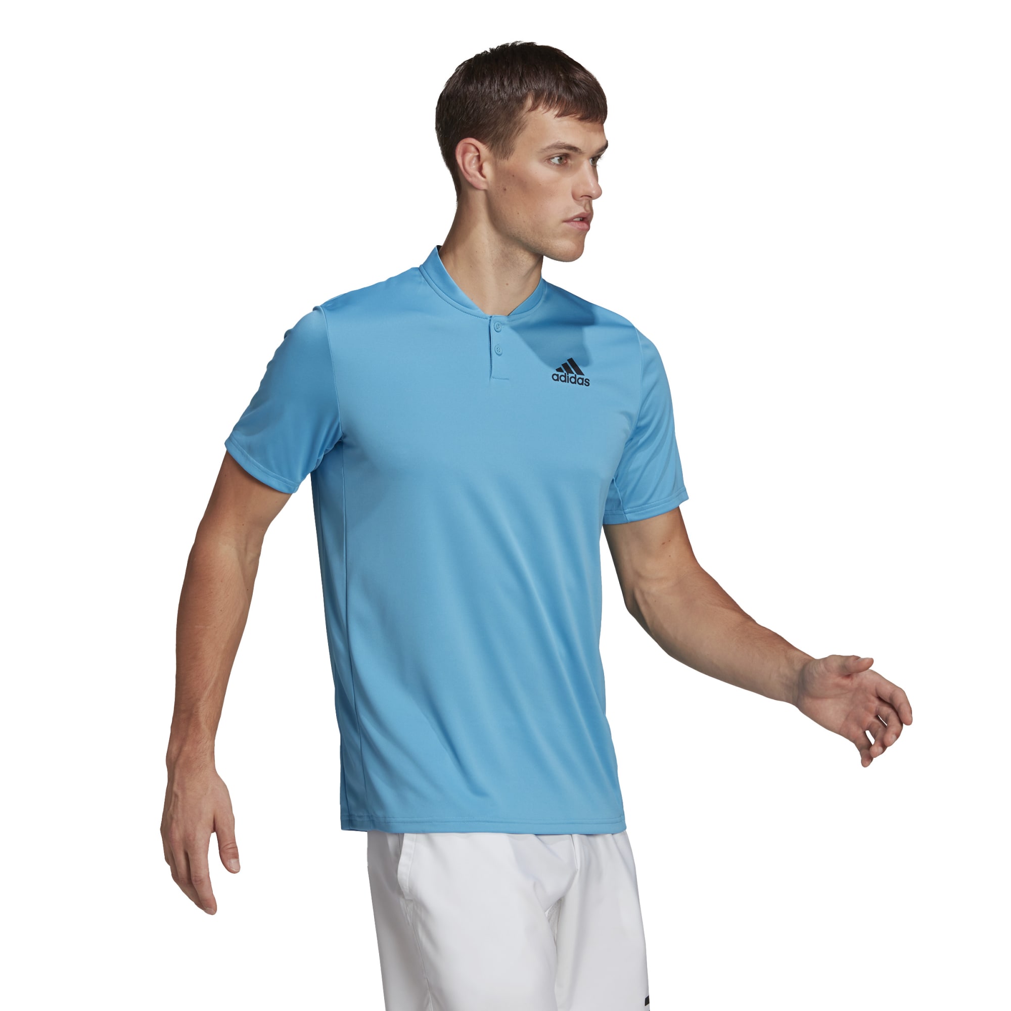 Playera Deportiva adidas Polo Club Azul