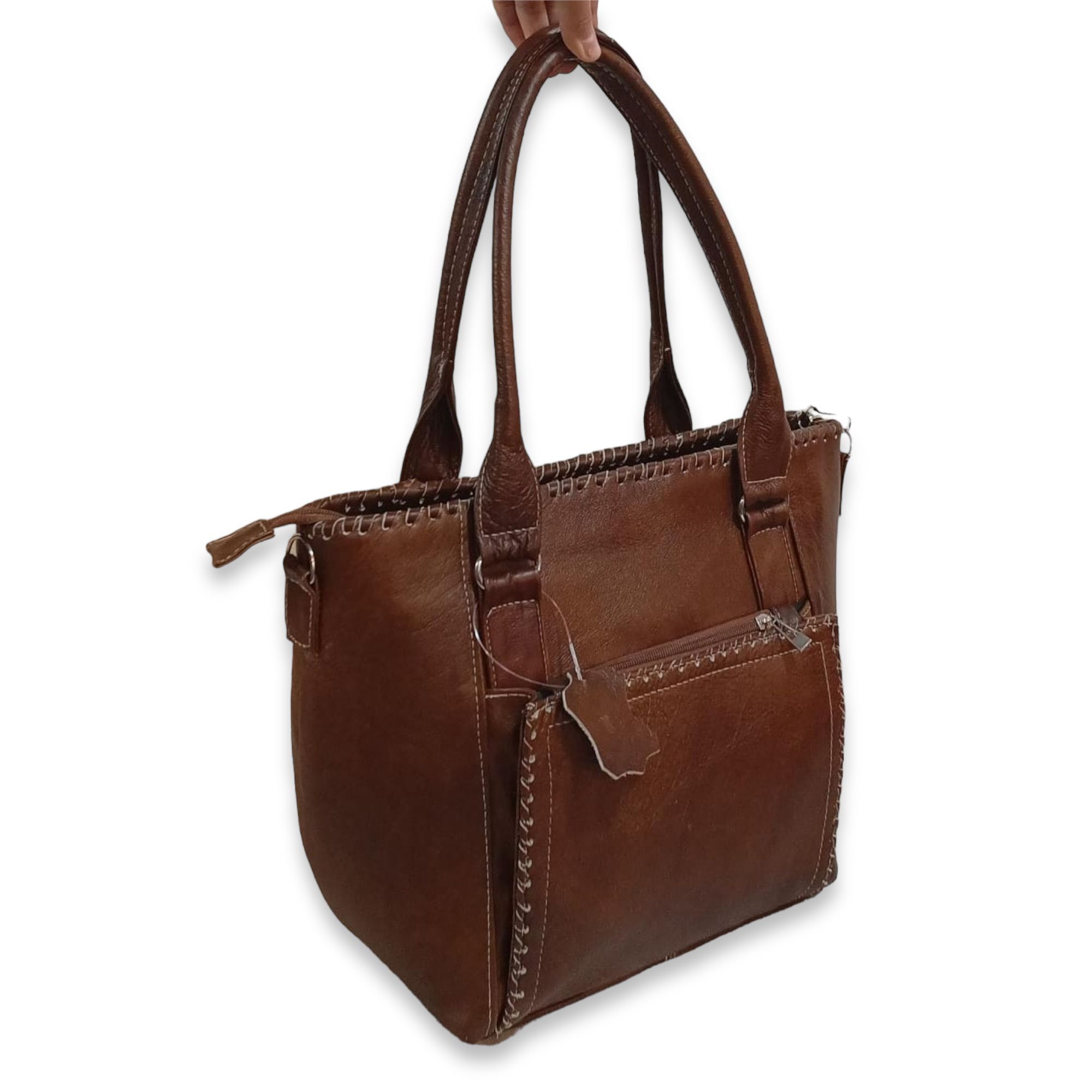 Bolsa de Piel Genuina de ternera Fina y elegante