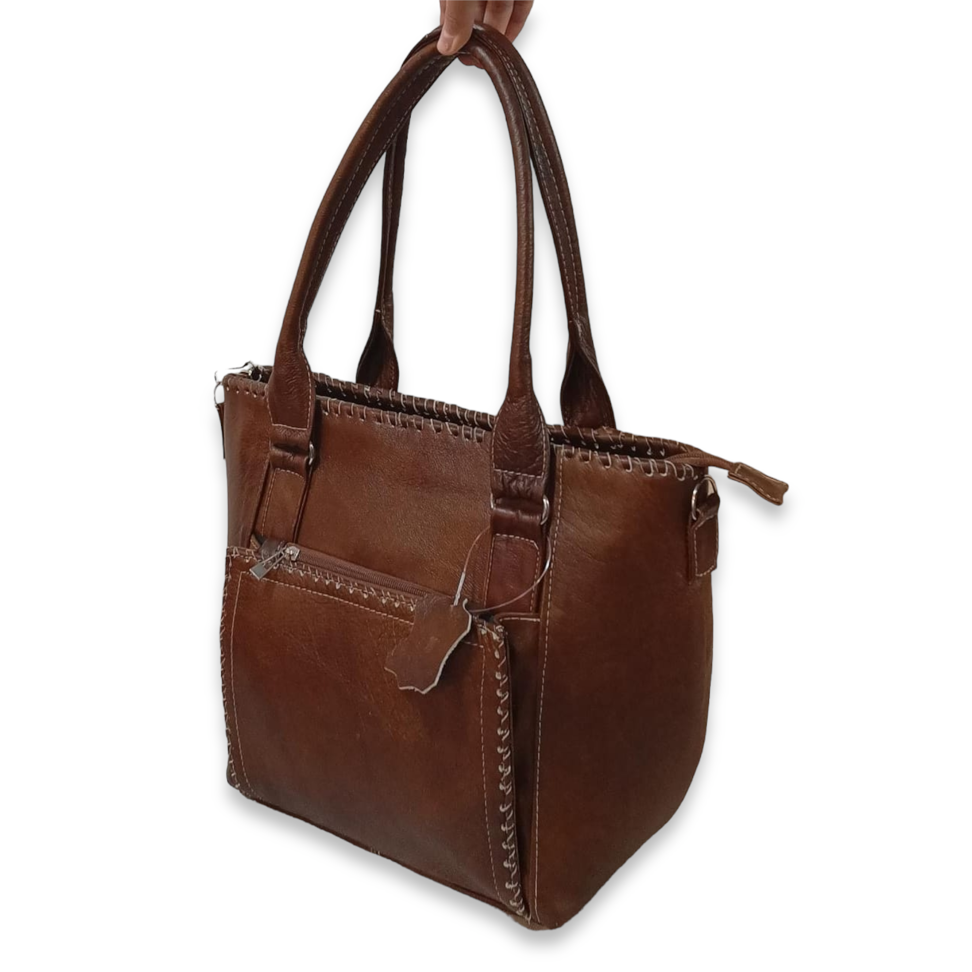 Bolsa de Piel Genuina de ternera Fina y elegante