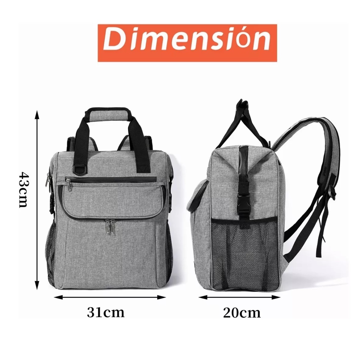 Hielera Mochila Bolsa Térmica Aislada A Prueba De Fugas 26 L