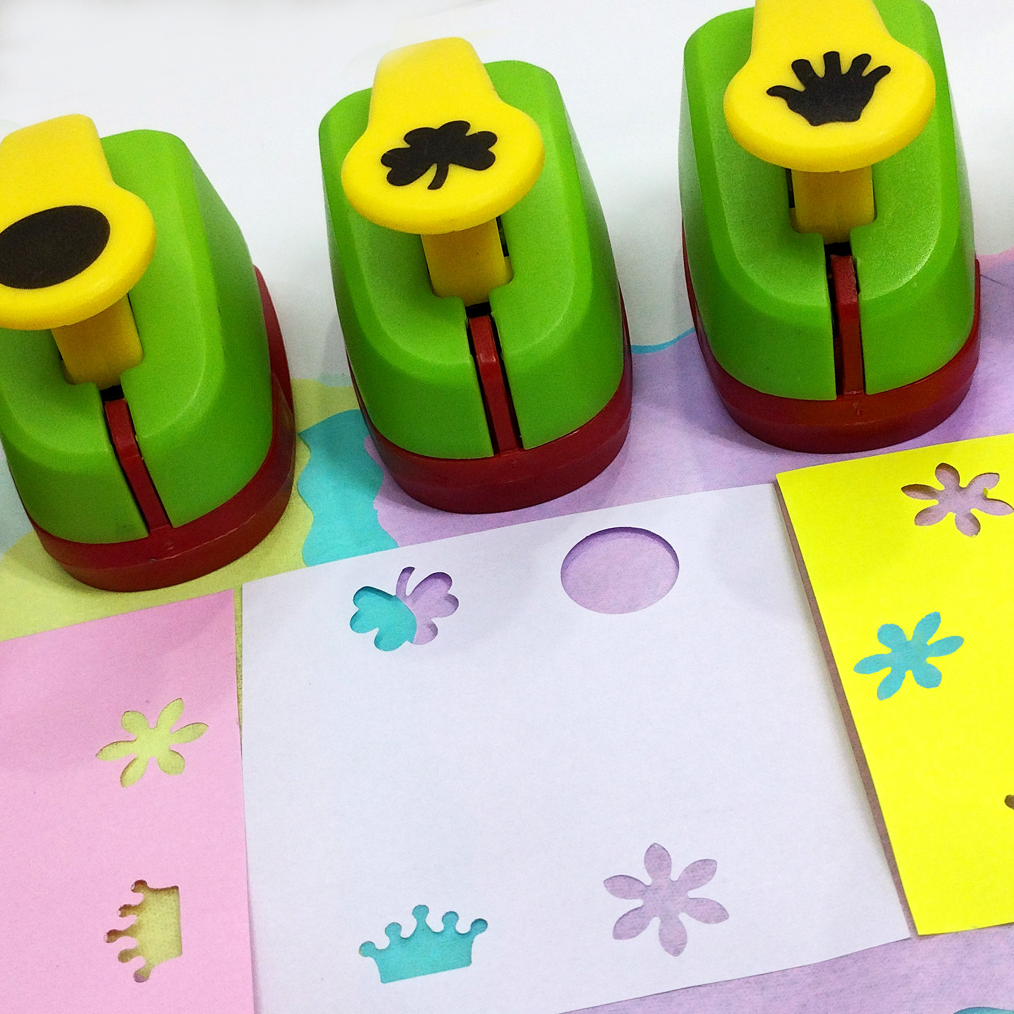 Perforadora De Varios Figuras Para Foamy papel álbumes de fotos DIY Manualidad 16mm