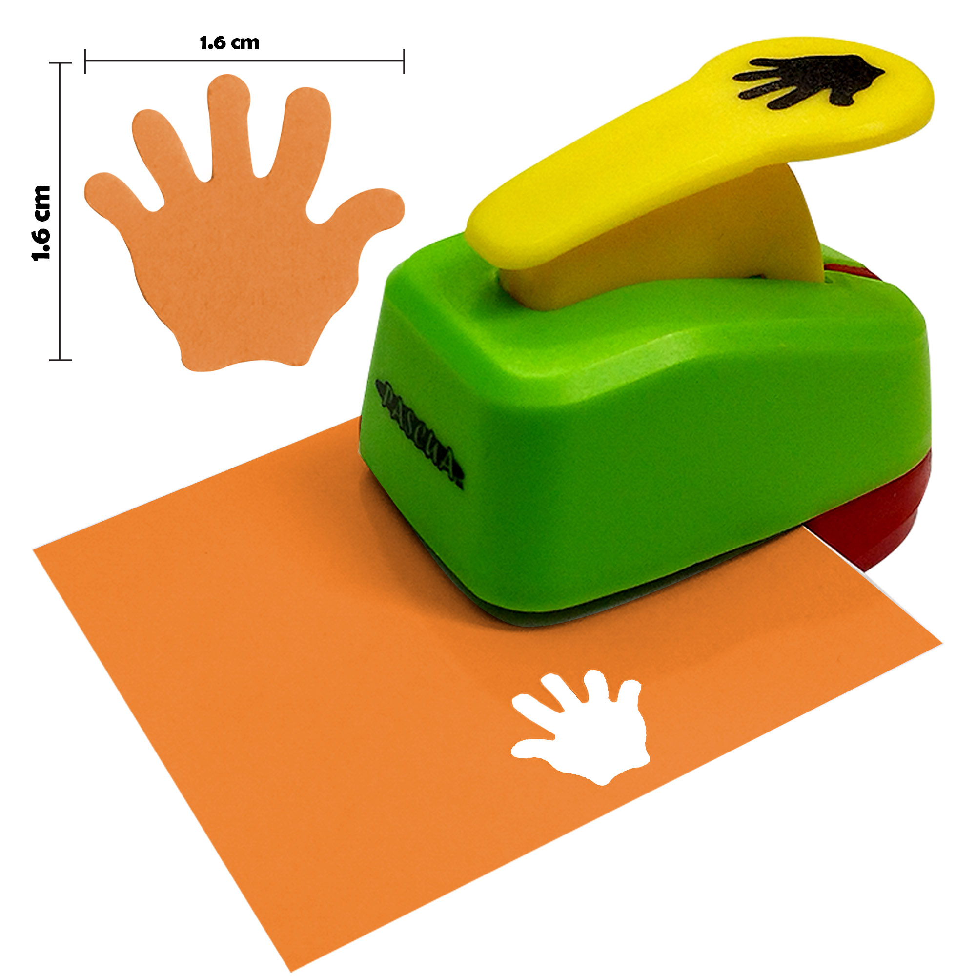 Perforadora De Varios Figuras Para Foamy papel álbumes de fotos DIY Manualidad 16mm