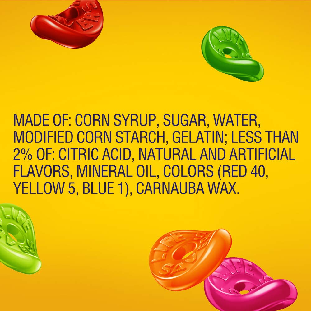 Life Savers 5 Flavors Gummy Candy, Family Size - 26 oz Bag