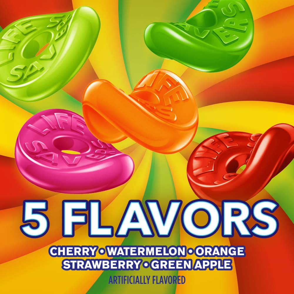 Life Savers 5 Flavors Gummy Candy, Family Size - 26 oz Bag
