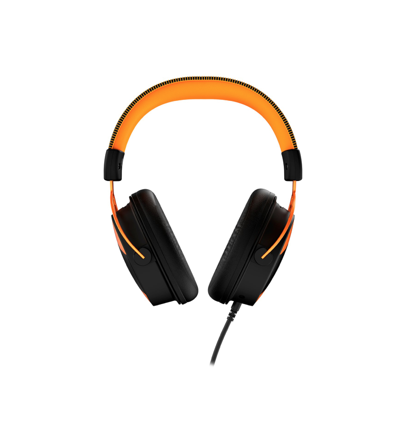 Audífonos Gamer Hyperx Cloud Alpha Edición Naruto Anaranjado