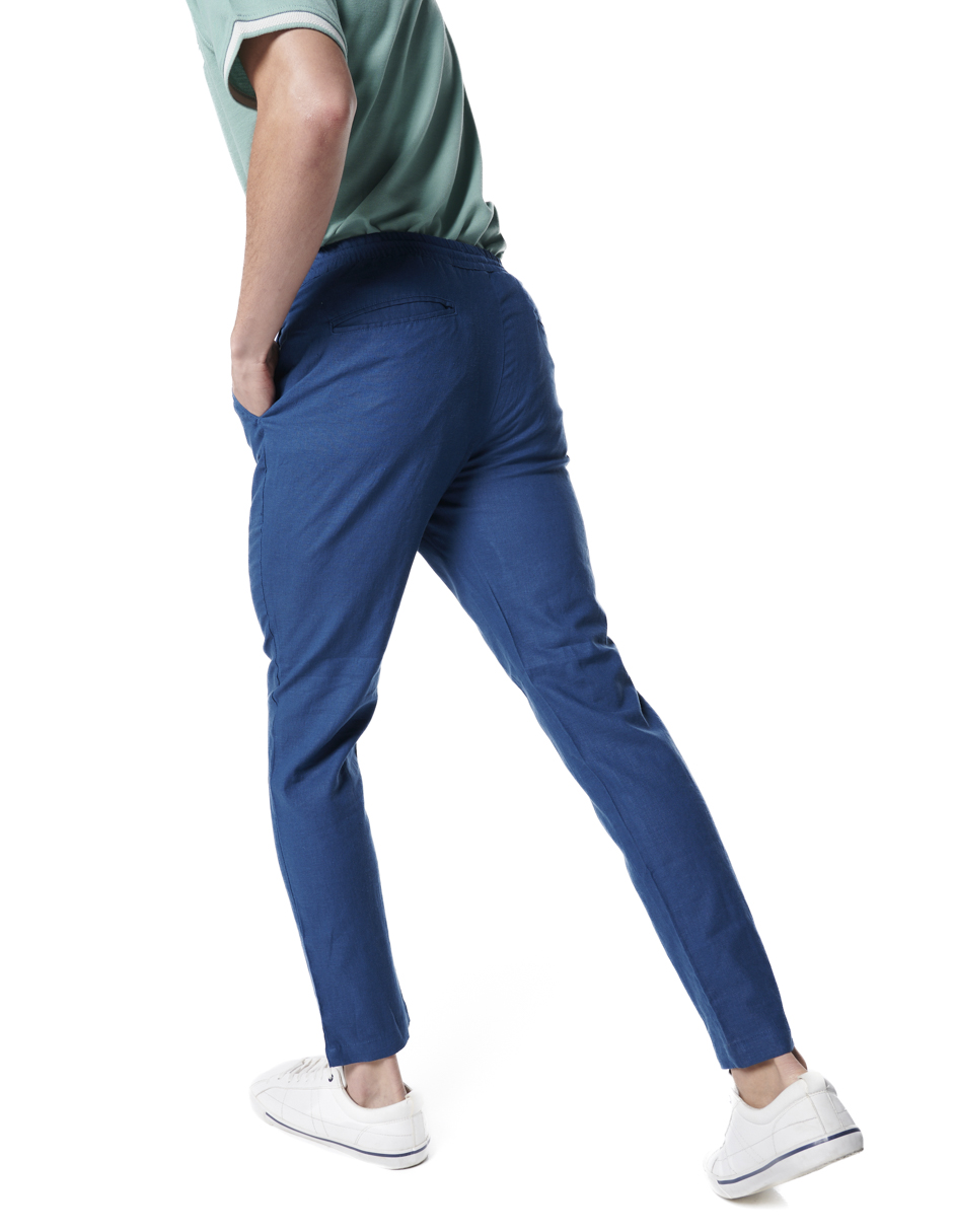 Pantalón De Lino Regular Fit Generra Para Hombre 318302