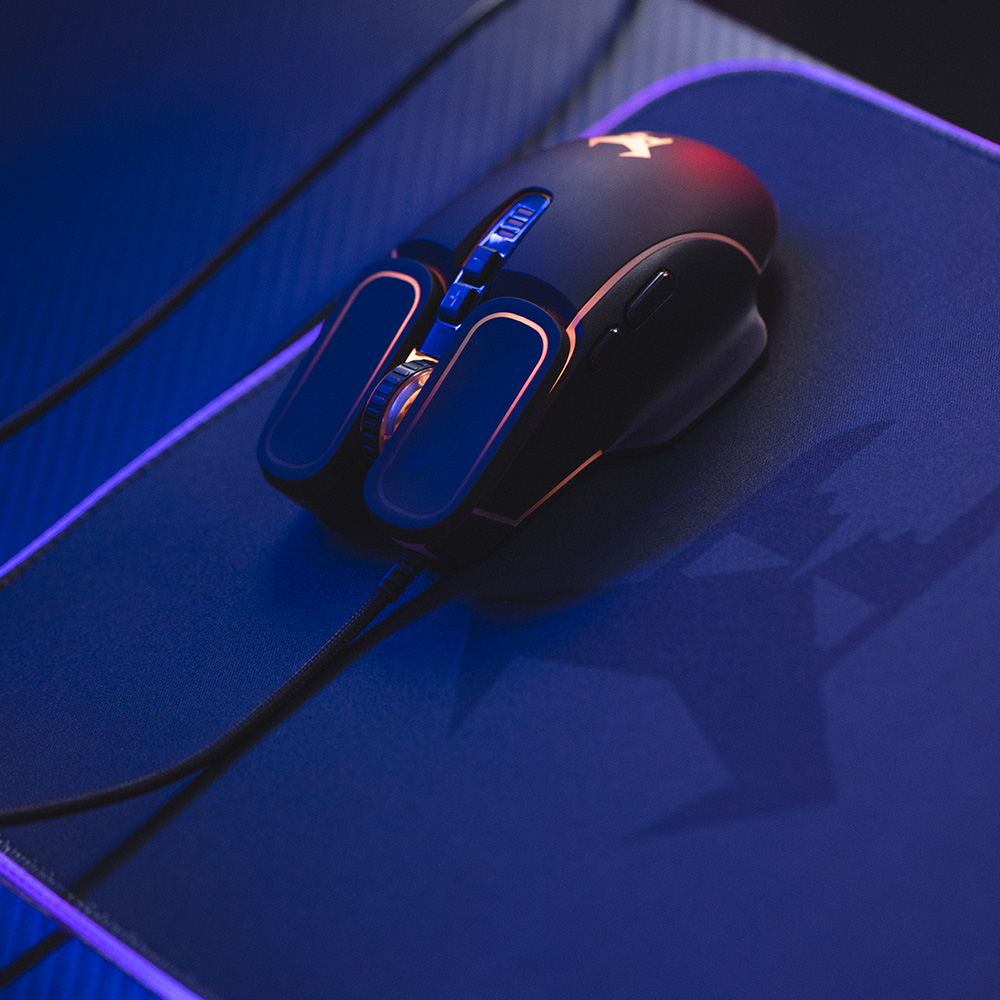 Mouse Gamer Con Luz Beast Abysmal Extreme Stf 