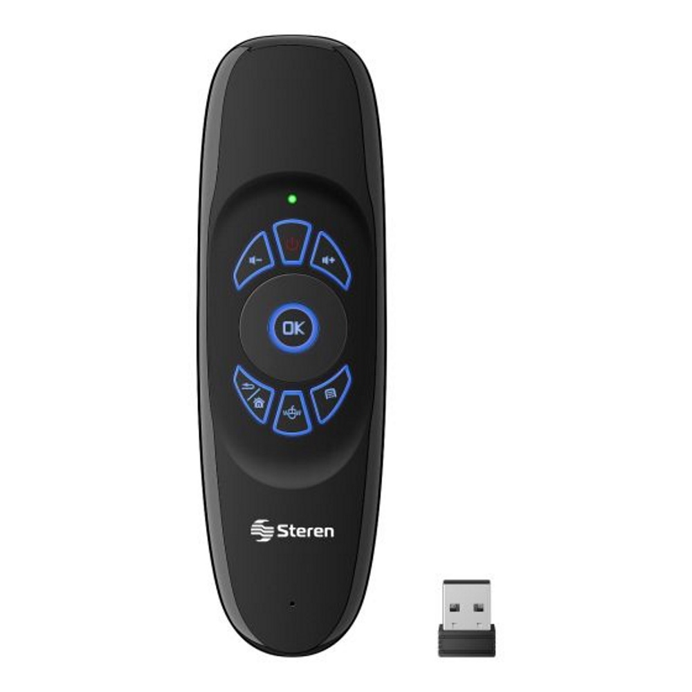 Air Mouse Teclado Control Remoto Recargable Smart TV Steren