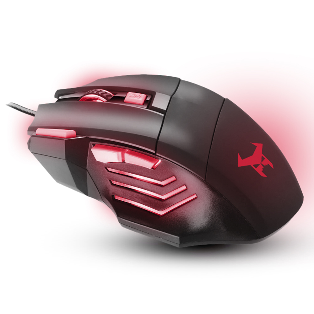 Mouse Gamer Con Luz Beast Abysmal Tournament  Stf 