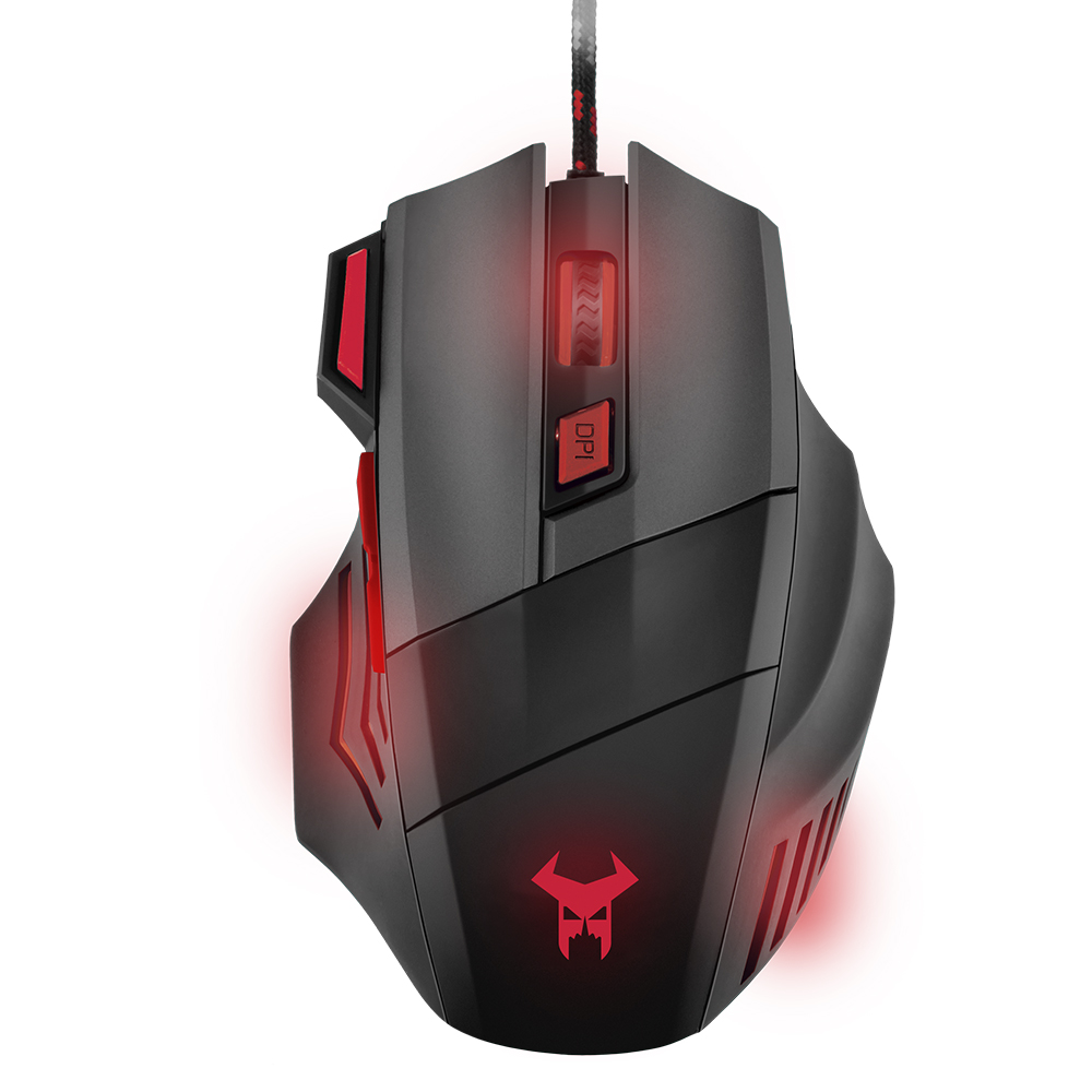 Mouse Gamer Con Luz Beast Abysmal Tournament  Stf 