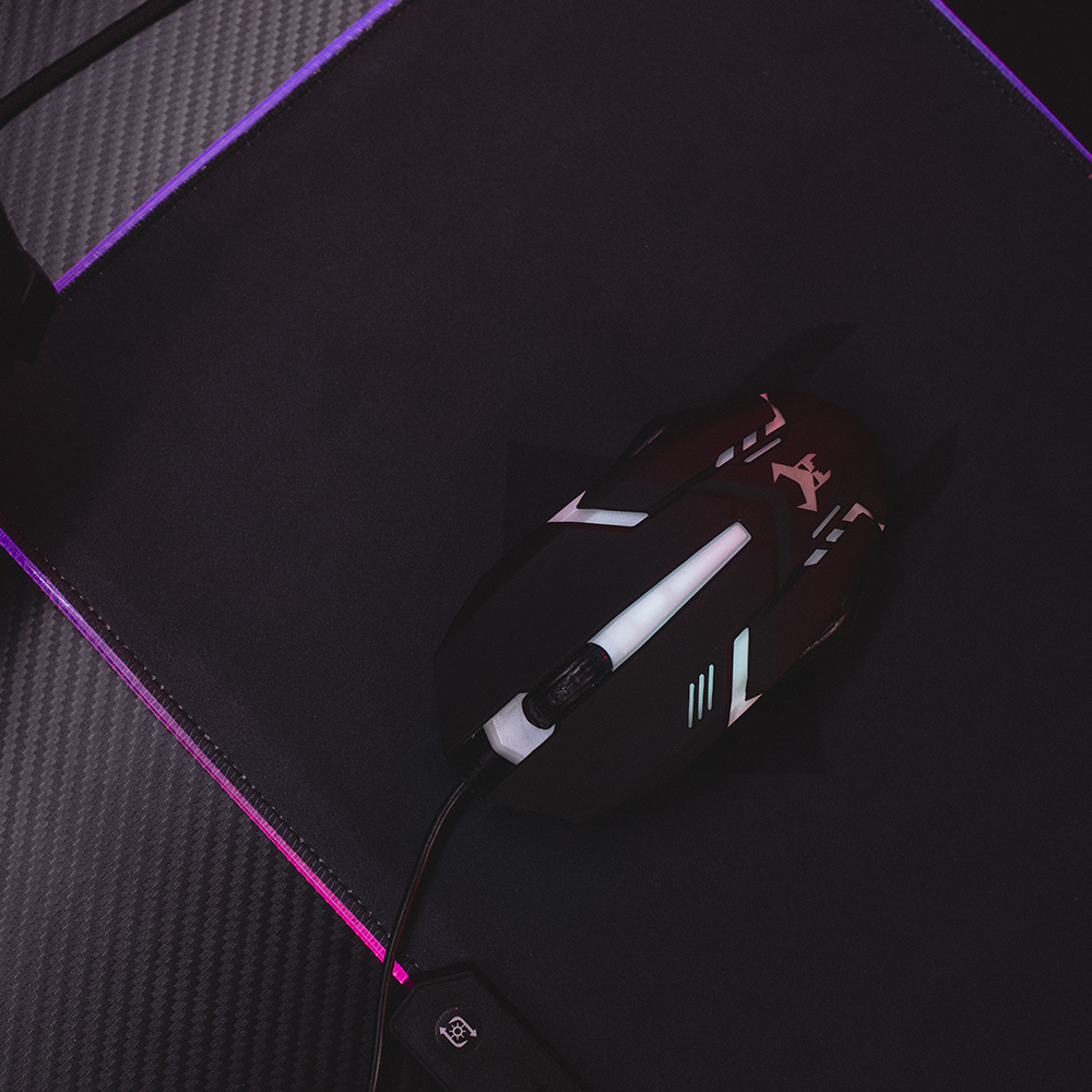 Mouse Gamer Con Luz Beast Abysmal Arsenal Force Stf