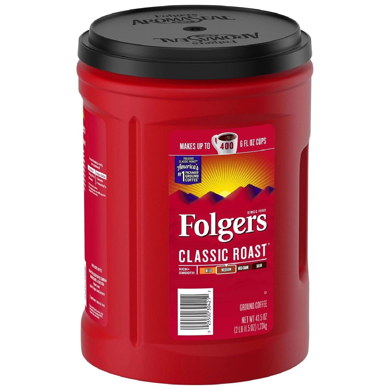 Cafe Folgers Classic Medium 43.5 lib (1.23 kg)
