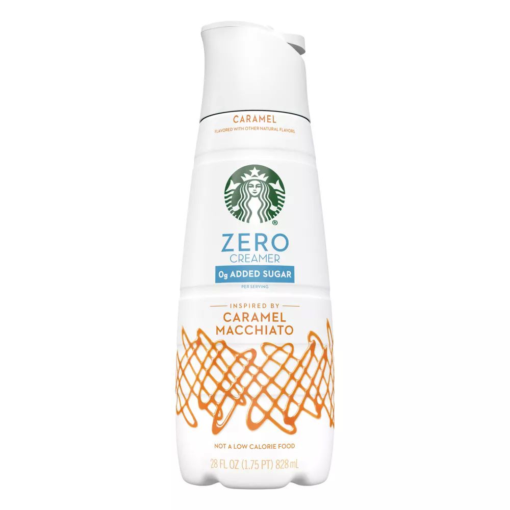 Starbucks Zero Sugar Caramel Macchiato Coffee Creamer - 28 fl oz