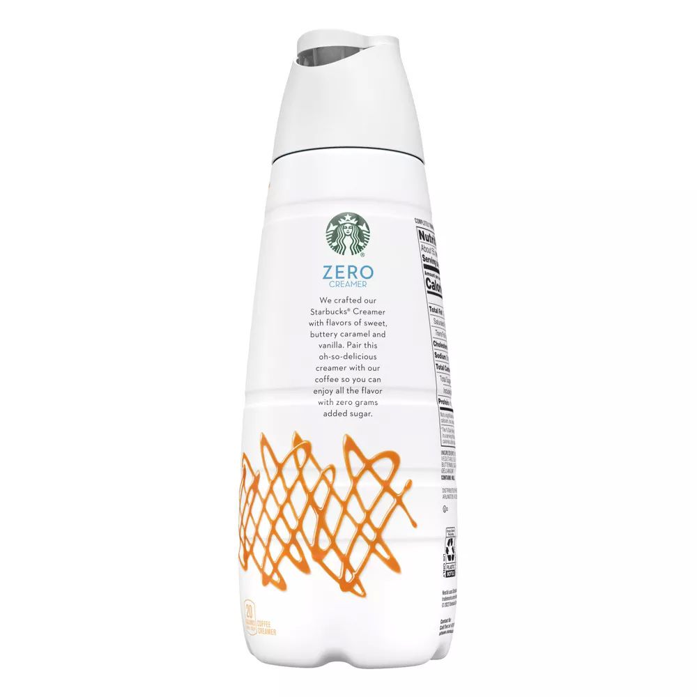 Starbucks Zero Sugar Caramel Macchiato Coffee Creamer - 28 fl oz