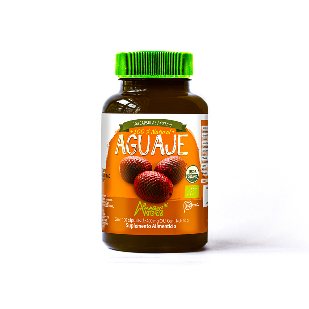 Aguaje Orgánico en Cápsulas (original De Perú)