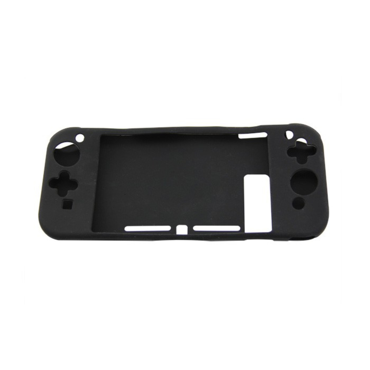 Funda Silicona Completa Para Consola y 2 Joycon (Negra) Compatible Nintendo Switch 