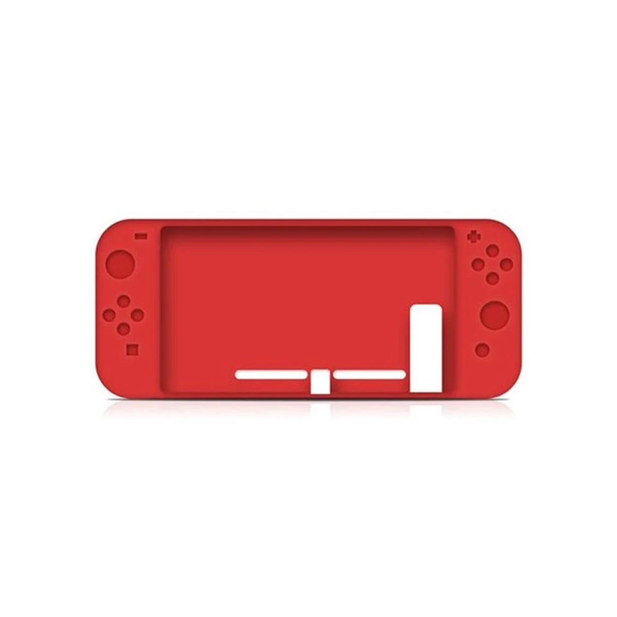 Funda Silicona Completa Para Consola (Roja) Compatible Nintendo Switch 