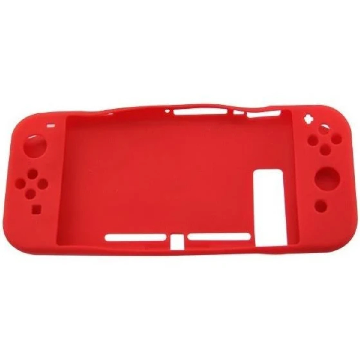 Funda Silicona Completa Para Consola (Roja) Compatible Nintendo Switch 