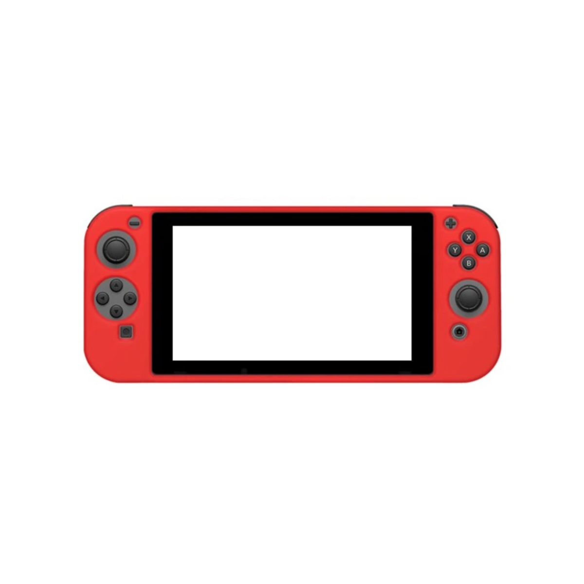 Funda Silicona Completa Para Consola (Roja) Compatible Nintendo Switch 