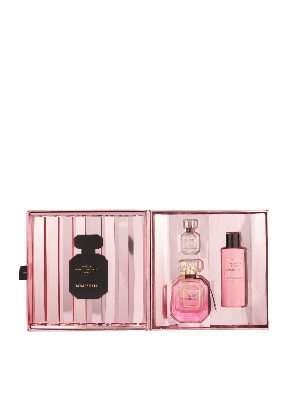 victorias secret bombshell estuche 3pz