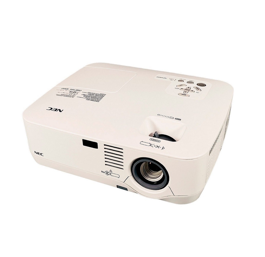 Proyector Nec NP500W- 3000 Lúmenes- XGA (1280X800)- VGA- DVI- Equipo Clase A, Reacondicionado. 