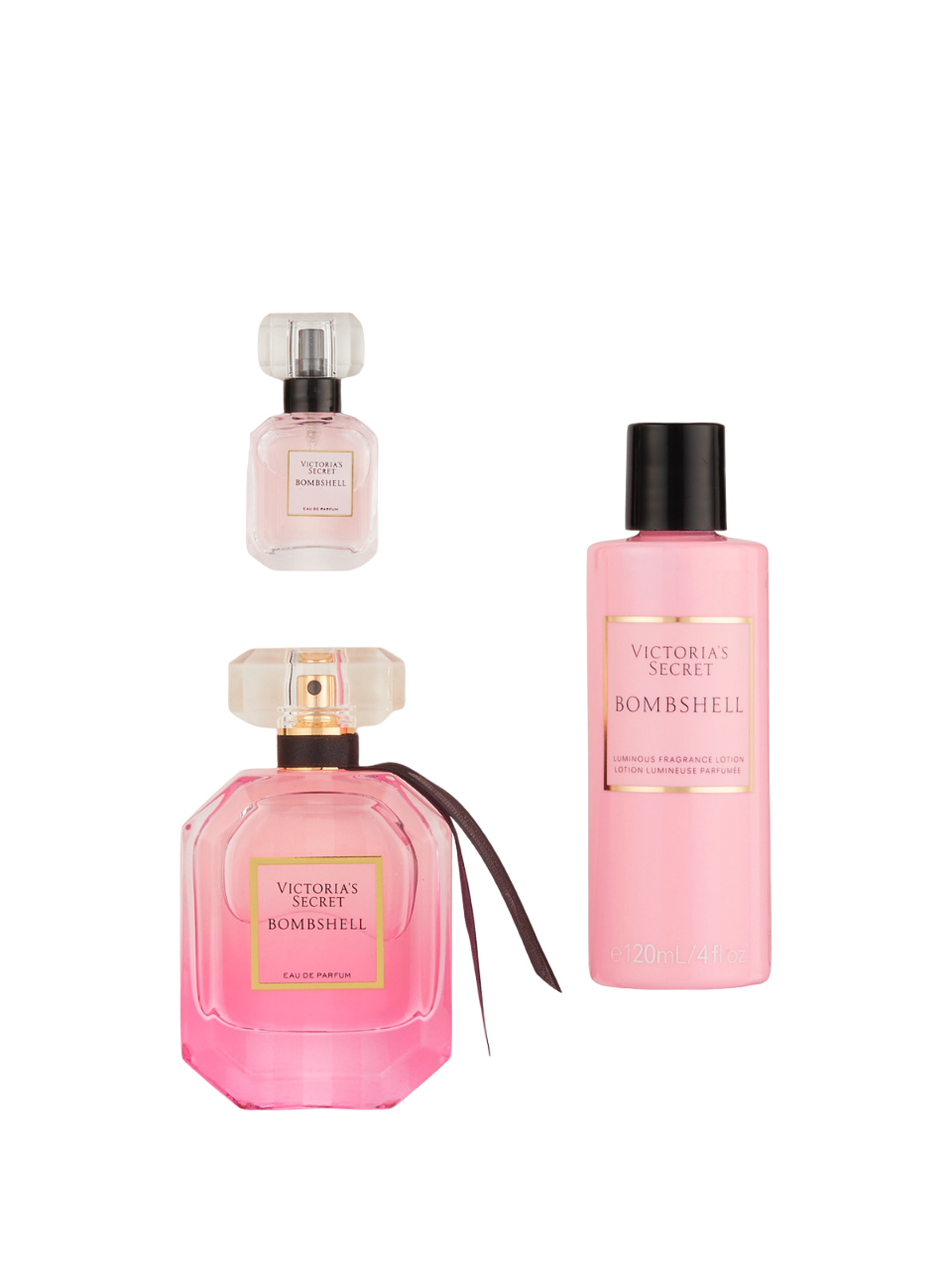 victorias secret bombshell estuche 3pz