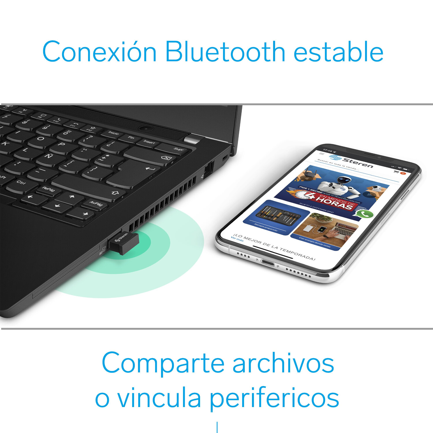 Adaptador USB a Bluetooth COM-206