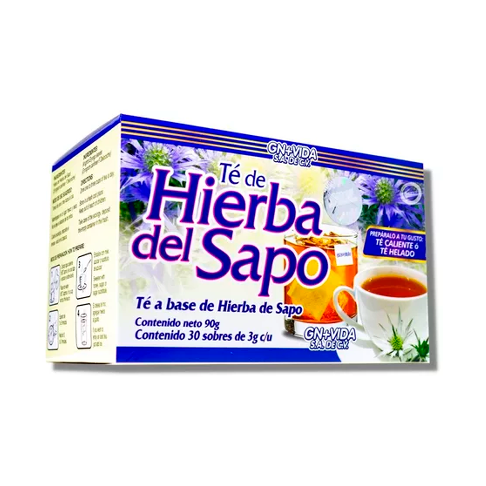 Té de Hierba del Sapo Caja con 30 Sobres
