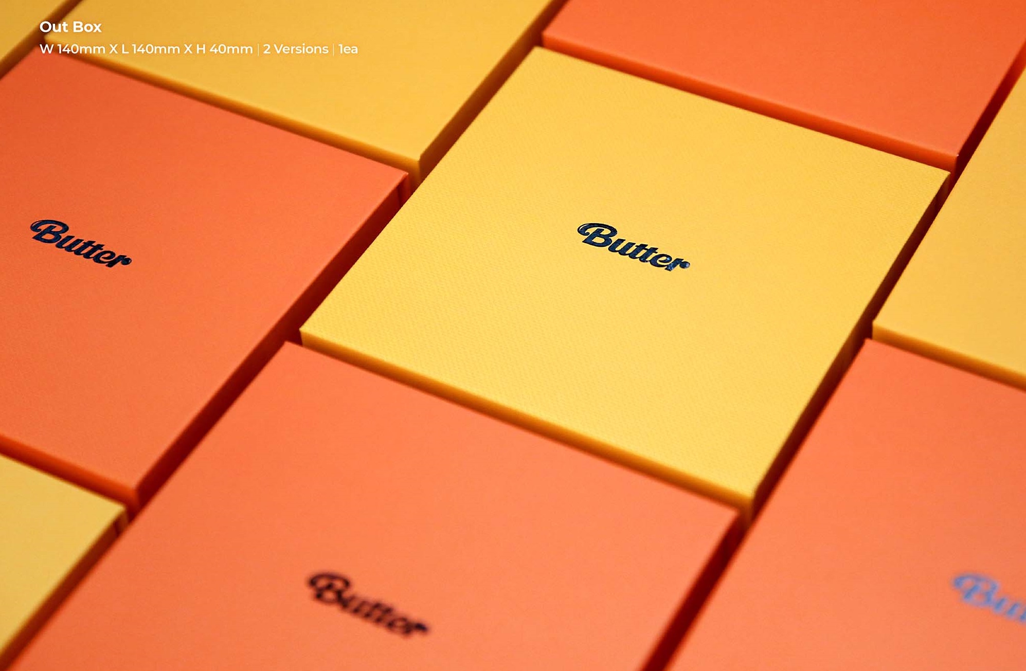 BTS - Butter (Versión Peaches - Naranja) Album kpop