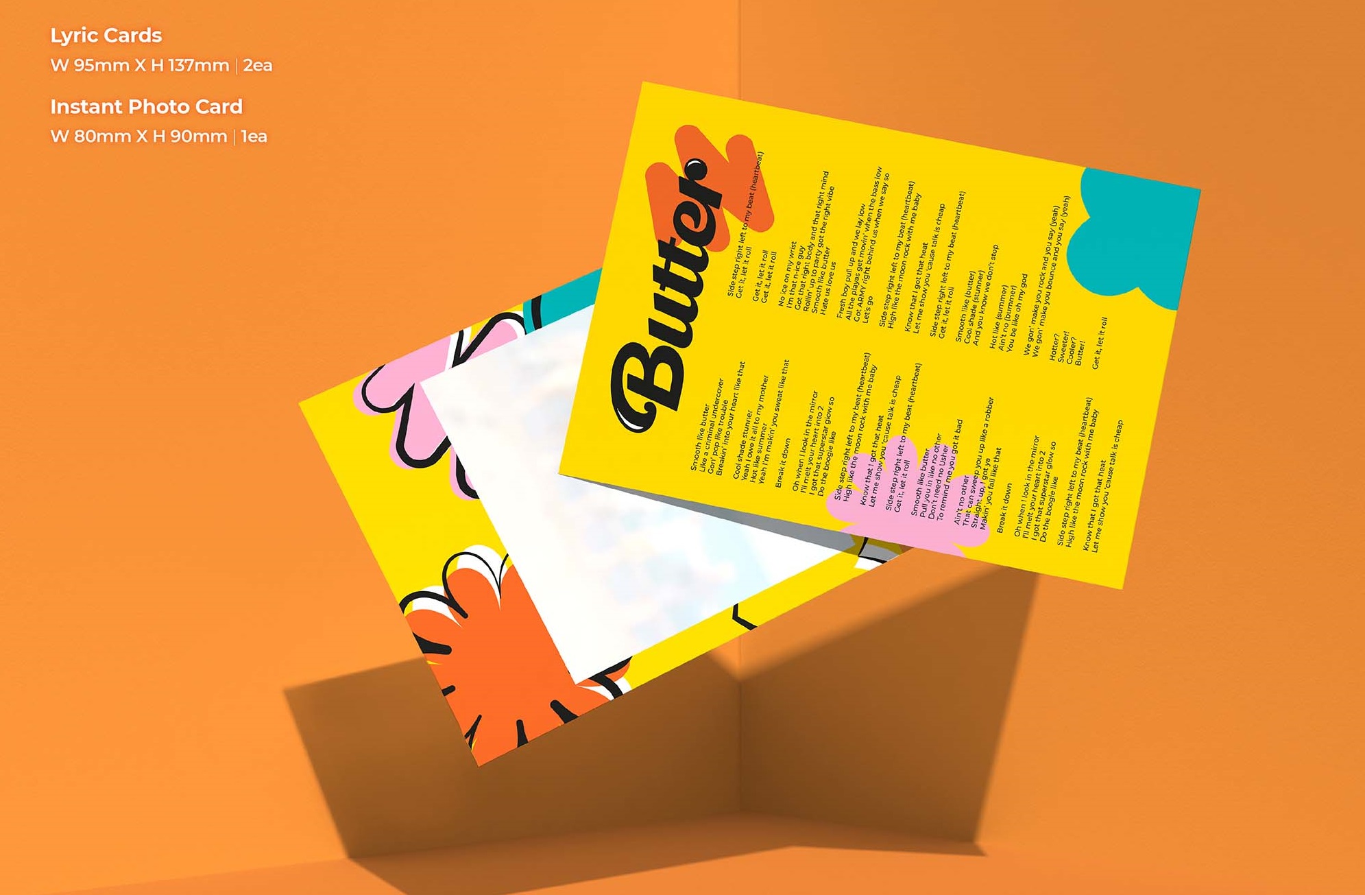 BTS - Butter (Versión Peaches - Naranja) Album kpop